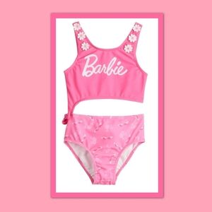 GIRLS BARBIE MONOKINI SWIMSUIT